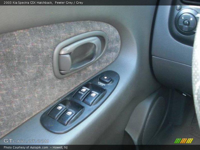 Pewter Grey / Grey 2003 Kia Spectra GSX Hatchback