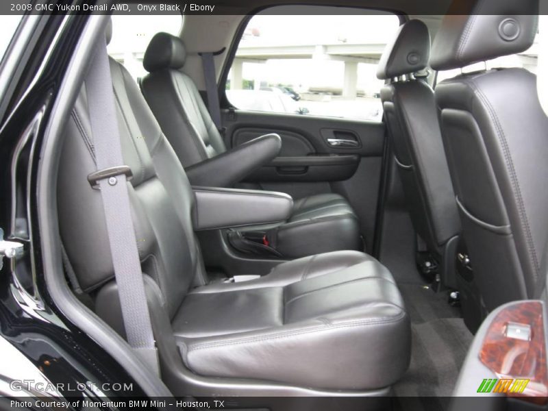 Onyx Black / Ebony 2008 GMC Yukon Denali AWD