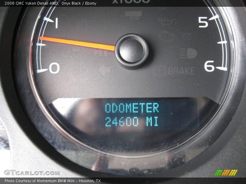 Onyx Black / Ebony 2008 GMC Yukon Denali AWD