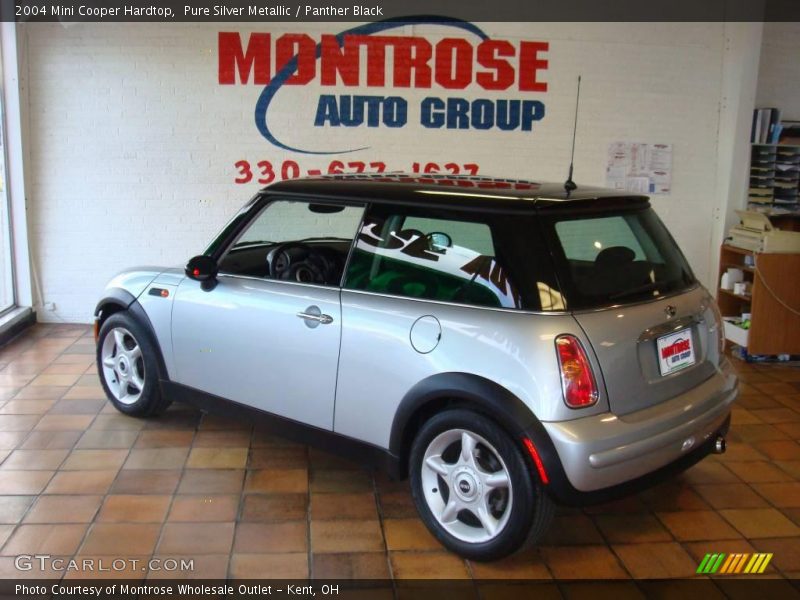 Pure Silver Metallic / Panther Black 2004 Mini Cooper Hardtop