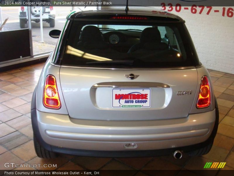 Pure Silver Metallic / Panther Black 2004 Mini Cooper Hardtop