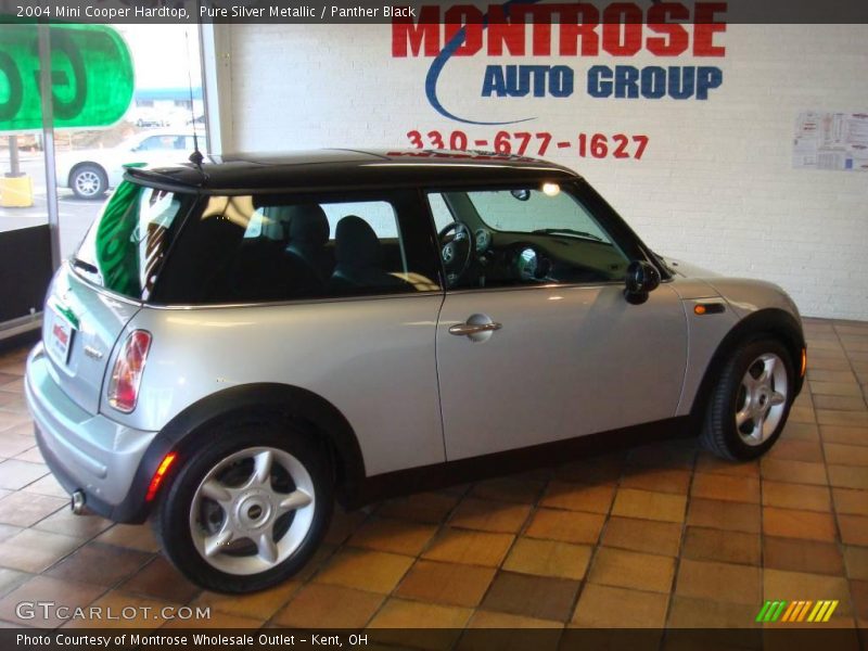 Pure Silver Metallic / Panther Black 2004 Mini Cooper Hardtop