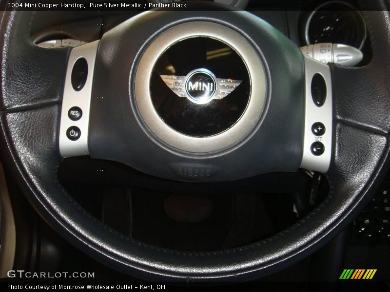 Pure Silver Metallic / Panther Black 2004 Mini Cooper Hardtop