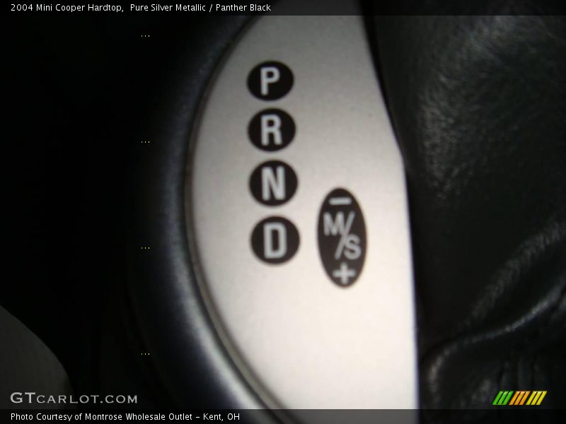 Pure Silver Metallic / Panther Black 2004 Mini Cooper Hardtop