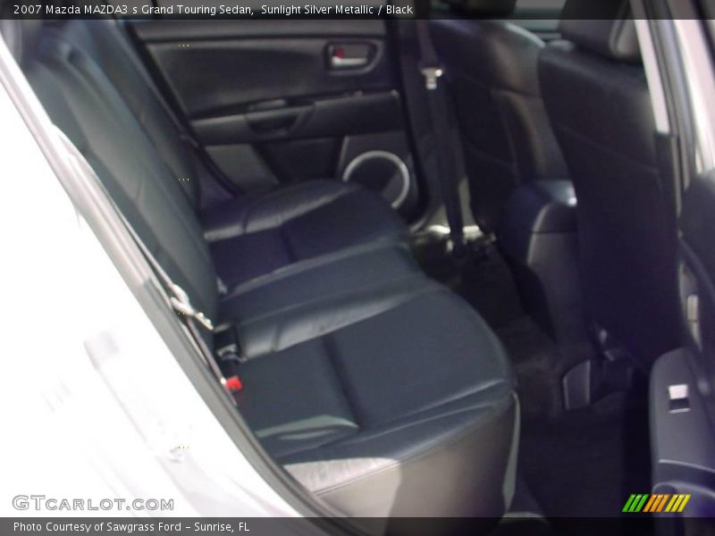 Sunlight Silver Metallic / Black 2007 Mazda MAZDA3 s Grand Touring Sedan