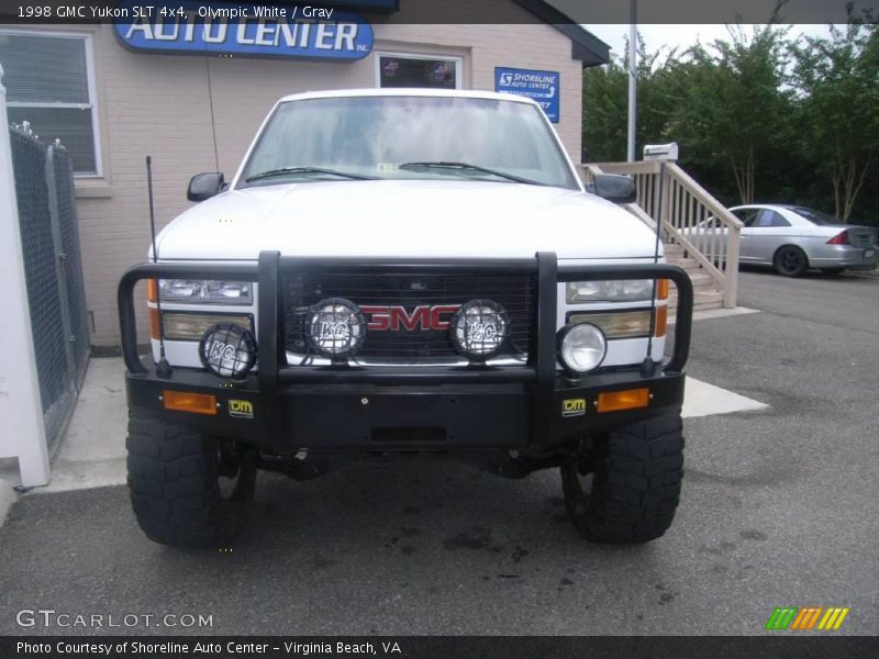 Olympic White / Gray 1998 GMC Yukon SLT 4x4