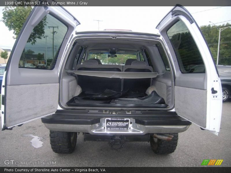 Olympic White / Gray 1998 GMC Yukon SLT 4x4