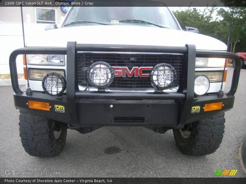 Olympic White / Gray 1998 GMC Yukon SLT 4x4