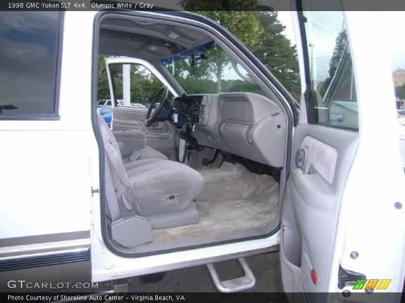 Olympic White / Gray 1998 GMC Yukon SLT 4x4