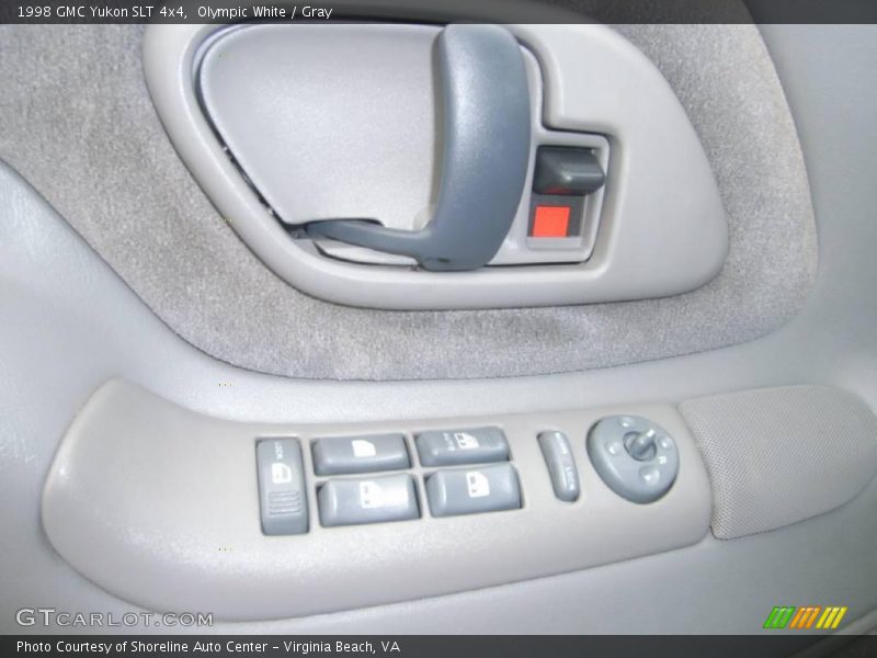 Olympic White / Gray 1998 GMC Yukon SLT 4x4