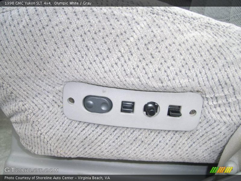 Olympic White / Gray 1998 GMC Yukon SLT 4x4