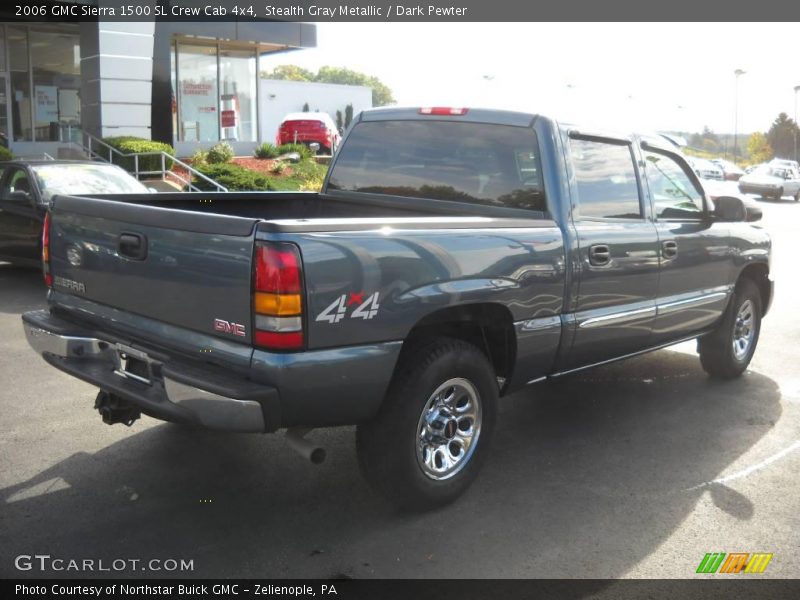 Stealth Gray Metallic / Dark Pewter 2006 GMC Sierra 1500 SL Crew Cab 4x4