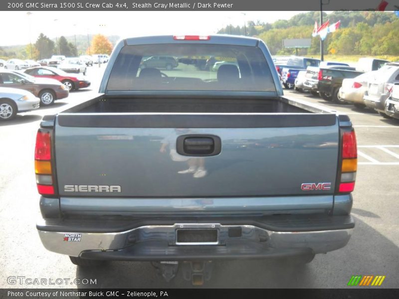 Stealth Gray Metallic / Dark Pewter 2006 GMC Sierra 1500 SL Crew Cab 4x4