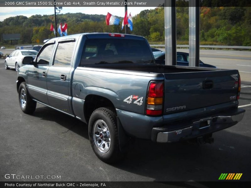 Stealth Gray Metallic / Dark Pewter 2006 GMC Sierra 1500 SL Crew Cab 4x4