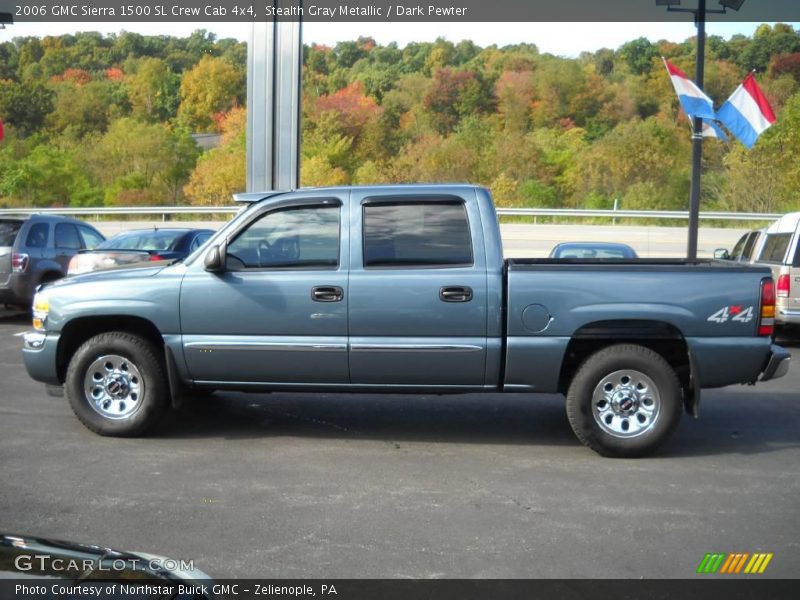 Stealth Gray Metallic / Dark Pewter 2006 GMC Sierra 1500 SL Crew Cab 4x4