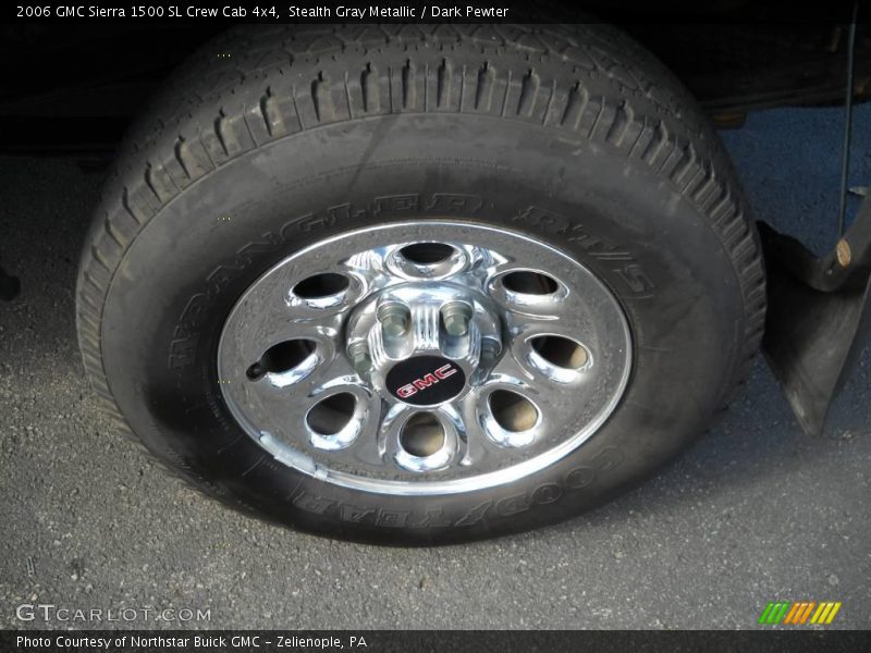 Stealth Gray Metallic / Dark Pewter 2006 GMC Sierra 1500 SL Crew Cab 4x4