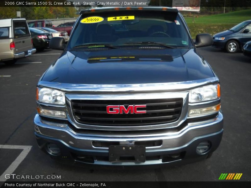 Stealth Gray Metallic / Dark Pewter 2006 GMC Sierra 1500 SL Crew Cab 4x4