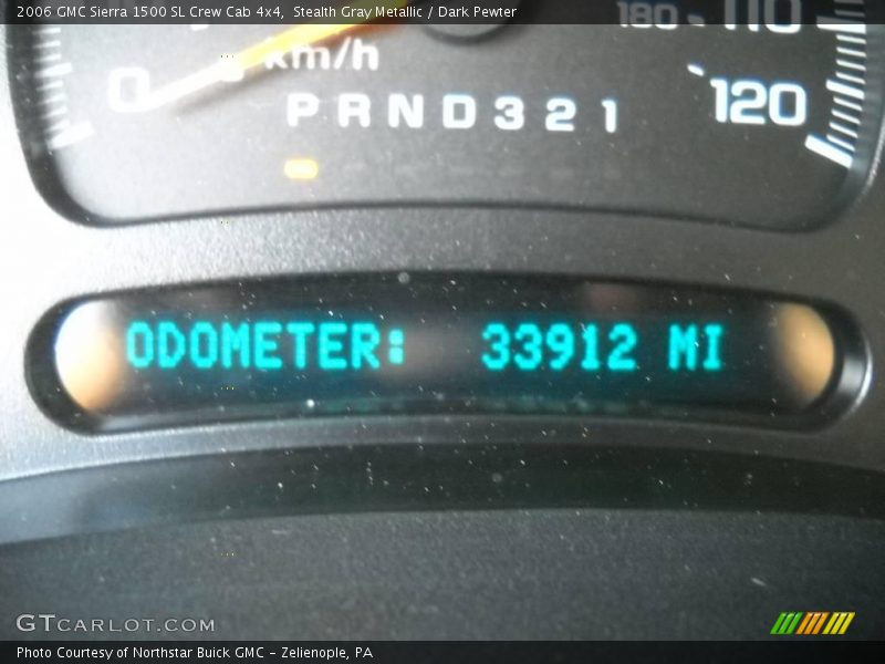 Stealth Gray Metallic / Dark Pewter 2006 GMC Sierra 1500 SL Crew Cab 4x4