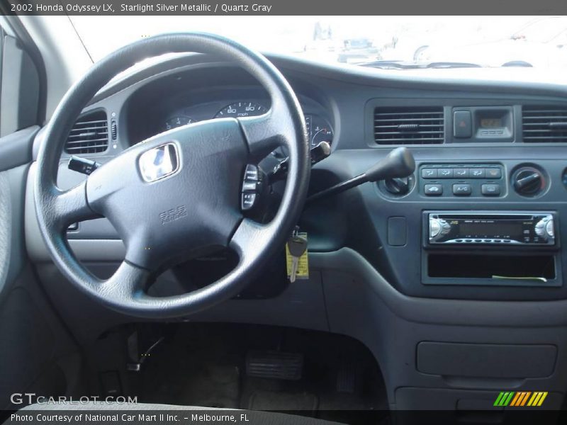 Starlight Silver Metallic / Quartz Gray 2002 Honda Odyssey LX