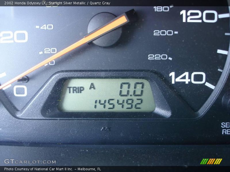 Starlight Silver Metallic / Quartz Gray 2002 Honda Odyssey LX
