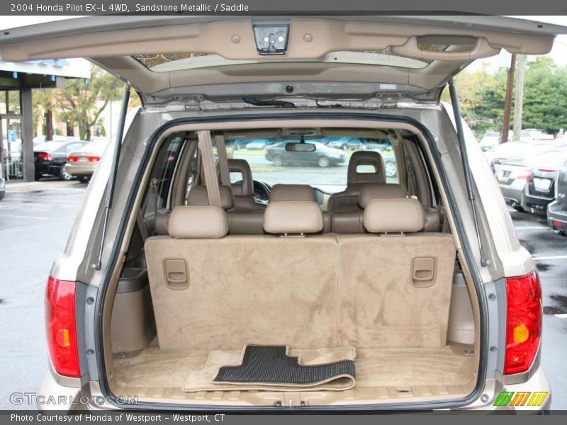 Sandstone Metallic / Saddle 2004 Honda Pilot EX-L 4WD