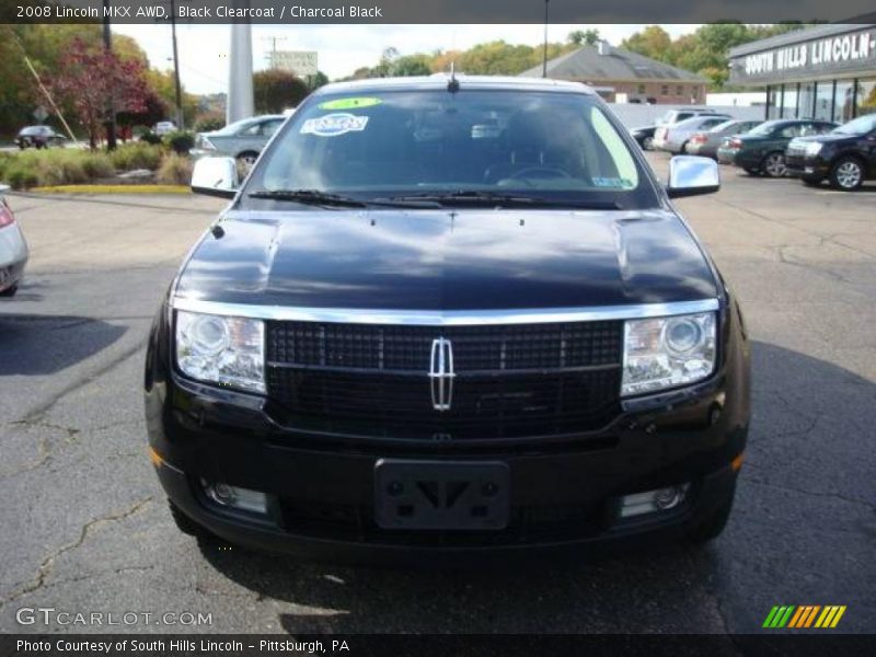 Black Clearcoat / Charcoal Black 2008 Lincoln MKX AWD