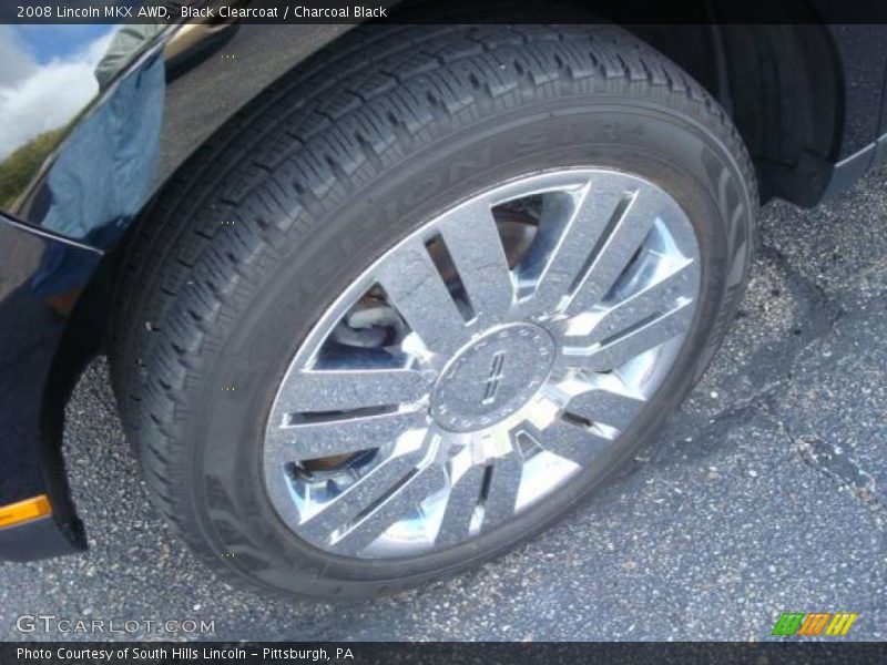 Black Clearcoat / Charcoal Black 2008 Lincoln MKX AWD