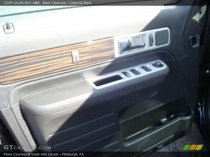 Black Clearcoat / Charcoal Black 2008 Lincoln MKX AWD