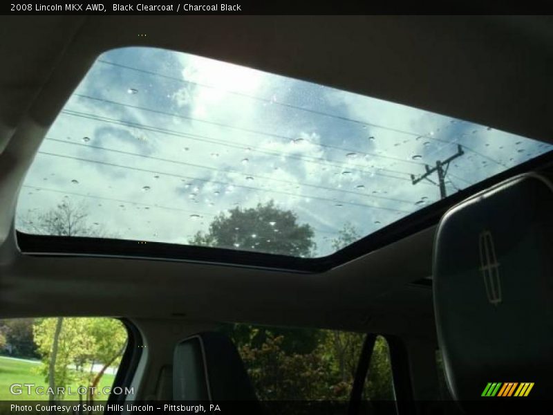 Black Clearcoat / Charcoal Black 2008 Lincoln MKX AWD