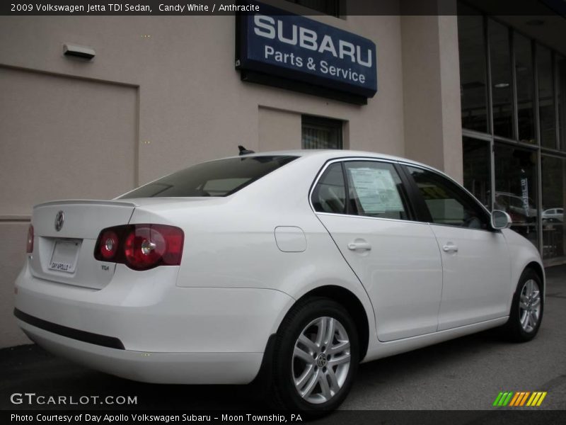 Candy White / Anthracite 2009 Volkswagen Jetta TDI Sedan