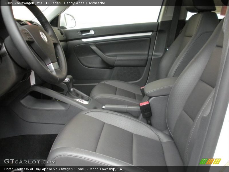 Candy White / Anthracite 2009 Volkswagen Jetta TDI Sedan