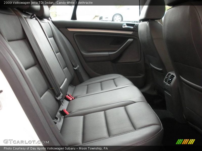 Candy White / Anthracite 2009 Volkswagen Jetta TDI Sedan