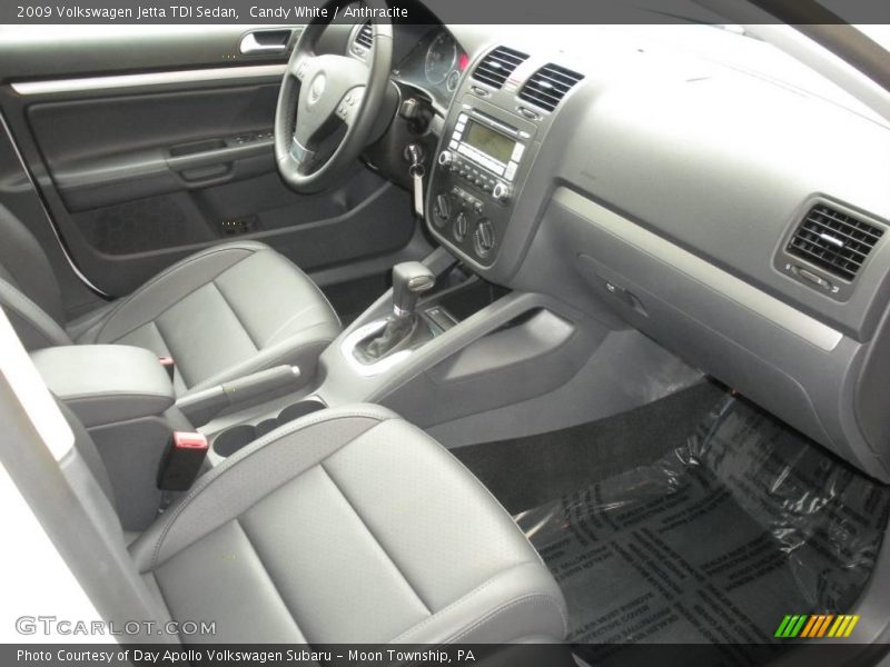Candy White / Anthracite 2009 Volkswagen Jetta TDI Sedan