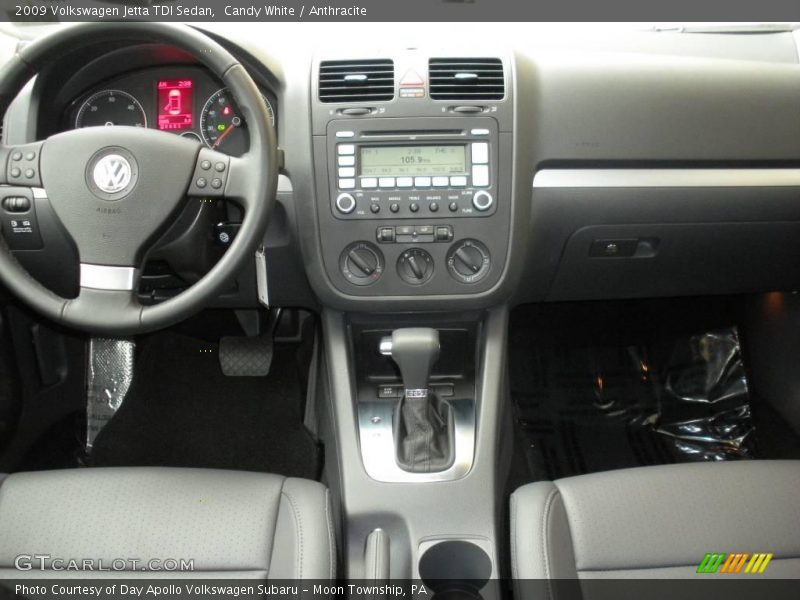 Candy White / Anthracite 2009 Volkswagen Jetta TDI Sedan