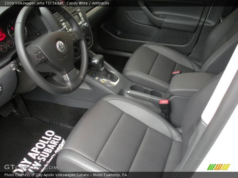 Candy White / Anthracite 2009 Volkswagen Jetta TDI Sedan
