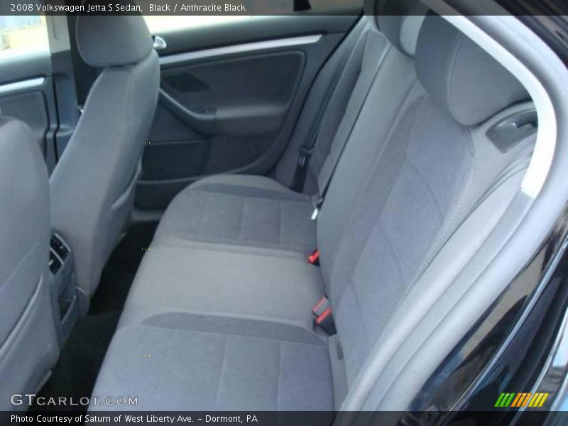 Black / Anthracite Black 2008 Volkswagen Jetta S Sedan