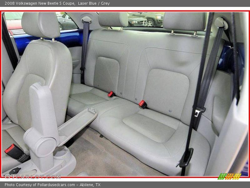 Laser Blue / Grey 2008 Volkswagen New Beetle S Coupe