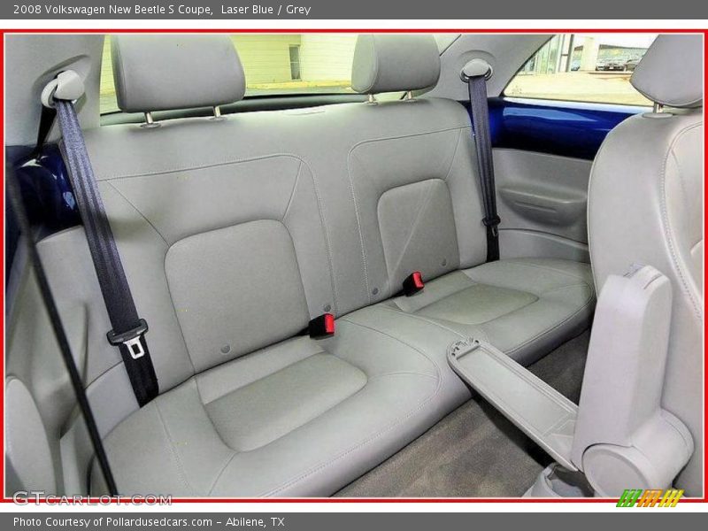 Laser Blue / Grey 2008 Volkswagen New Beetle S Coupe