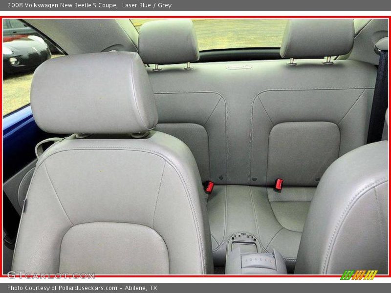 Laser Blue / Grey 2008 Volkswagen New Beetle S Coupe