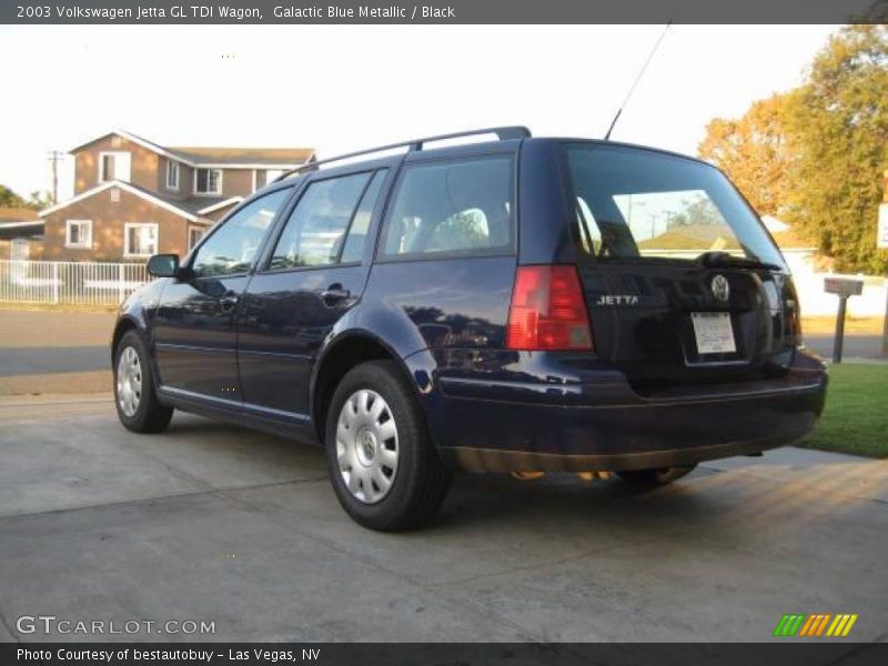 Galactic Blue Metallic / Black 2003 Volkswagen Jetta GL TDI Wagon