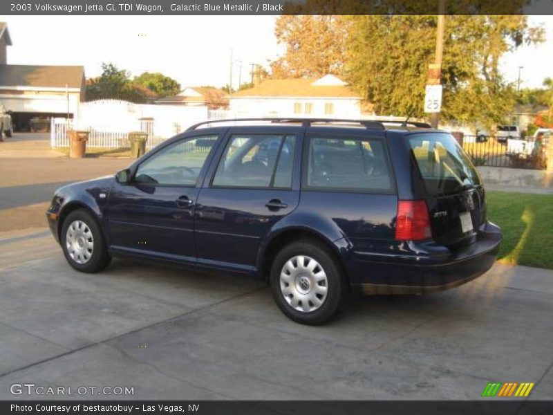 Galactic Blue Metallic / Black 2003 Volkswagen Jetta GL TDI Wagon