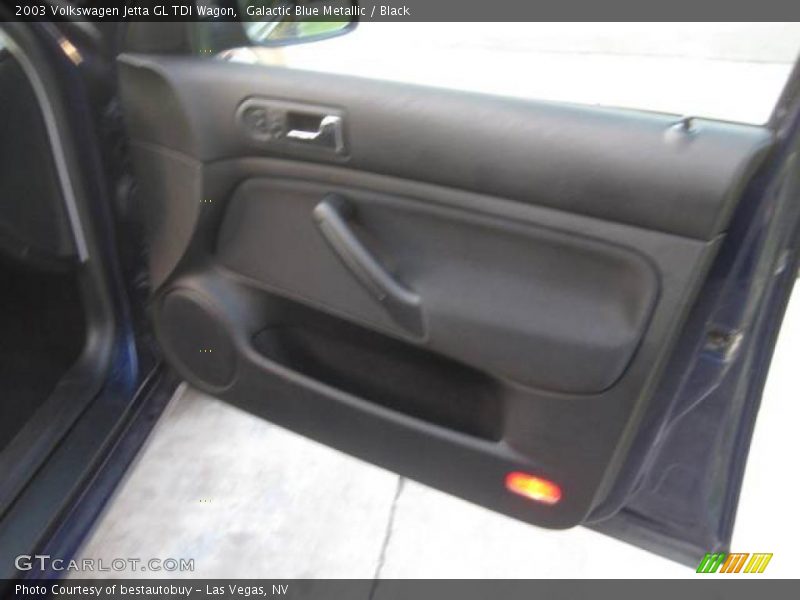 Galactic Blue Metallic / Black 2003 Volkswagen Jetta GL TDI Wagon