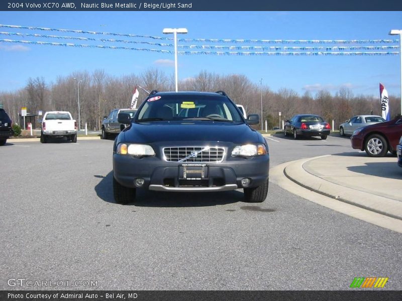 Nautic Blue Metallic / Beige/Light Sand 2004 Volvo XC70 AWD