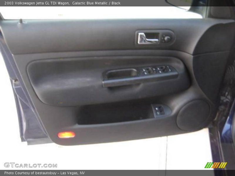 Galactic Blue Metallic / Black 2003 Volkswagen Jetta GL TDI Wagon