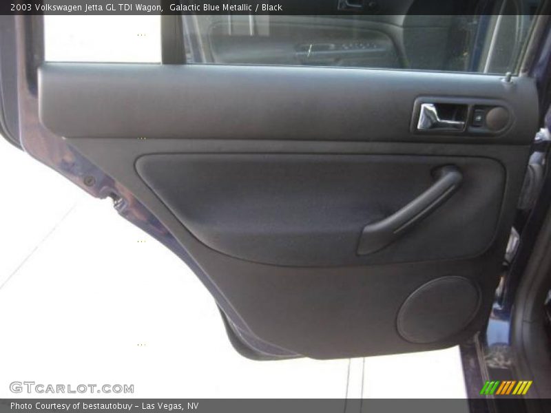 Galactic Blue Metallic / Black 2003 Volkswagen Jetta GL TDI Wagon