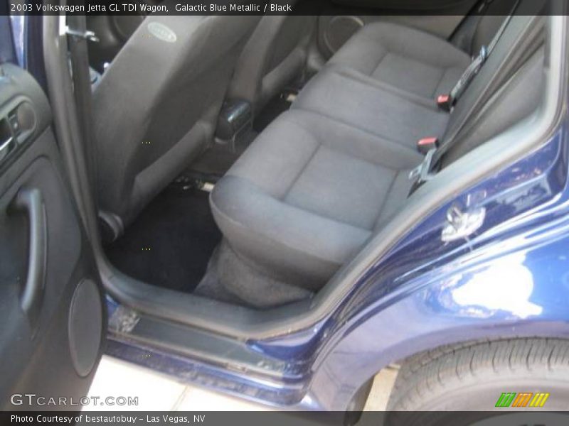 Galactic Blue Metallic / Black 2003 Volkswagen Jetta GL TDI Wagon