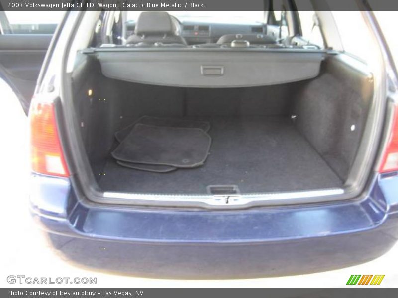 Galactic Blue Metallic / Black 2003 Volkswagen Jetta GL TDI Wagon