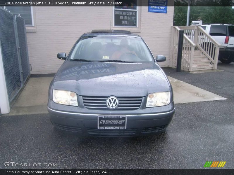 Platinum Grey Metallic / Black 2004 Volkswagen Jetta GLI 2.8 Sedan