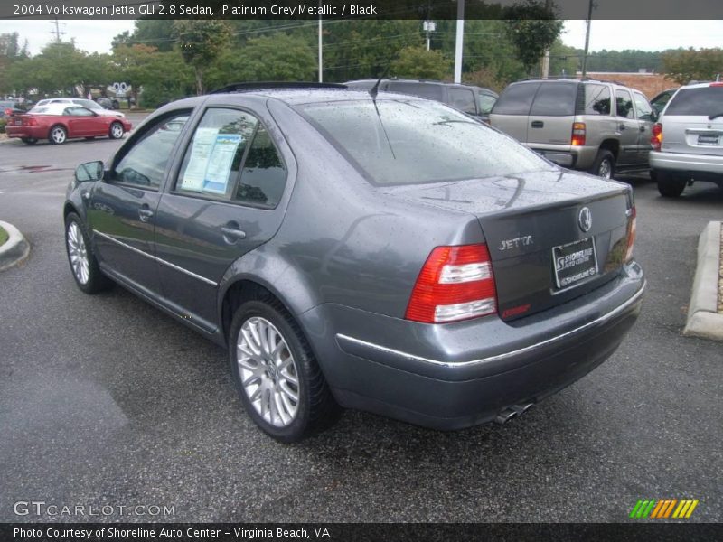 Platinum Grey Metallic / Black 2004 Volkswagen Jetta GLI 2.8 Sedan