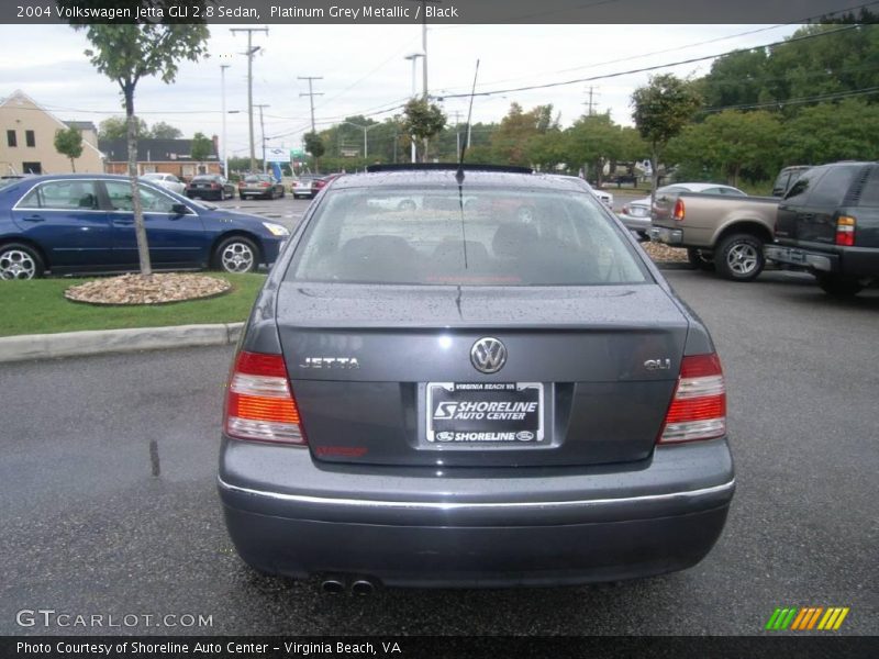 Platinum Grey Metallic / Black 2004 Volkswagen Jetta GLI 2.8 Sedan
